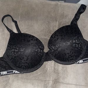 Pink Victoria Secret push up bra